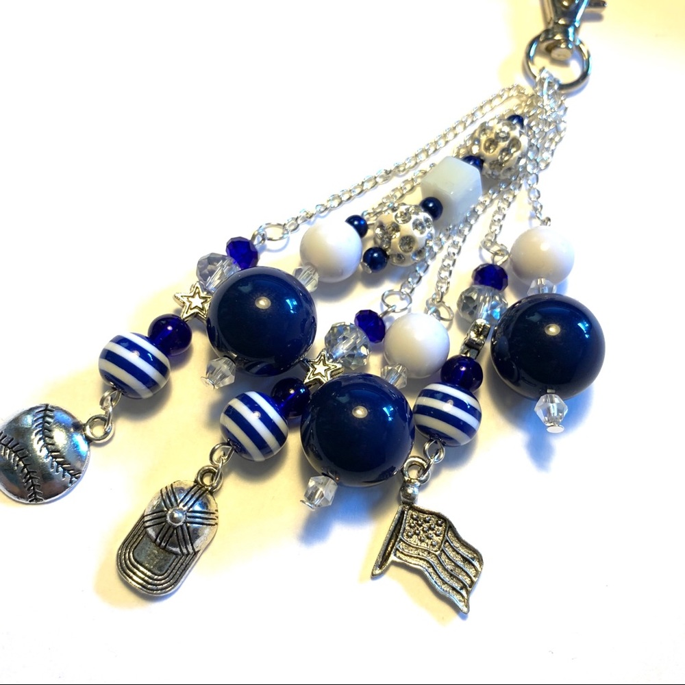 Baseball Purse Charms